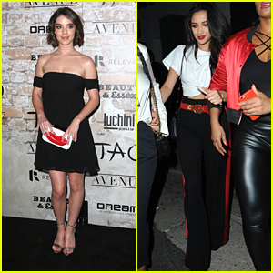 Reign's Adelaide Kane & Shay Mitchell Have Girl's Night Out at Tao's Block Party!