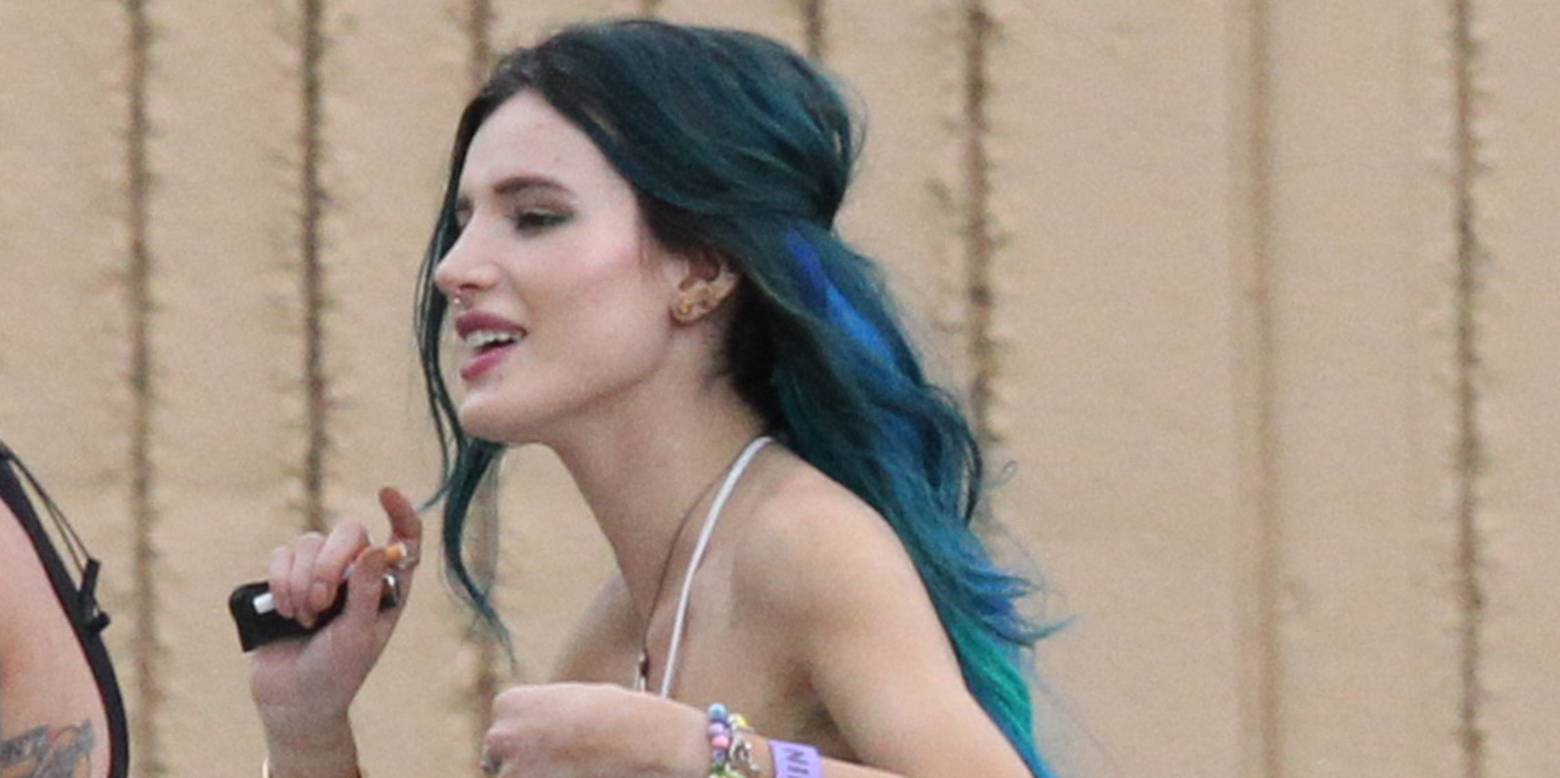 Bella Thorne Bares Some Midriff On ‘assassination Nation Set In New