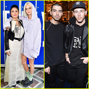 Cara Delevingne, Nick & Joe Jonas Step Out For Rihanna's 'Fenty x Puma' Paris Fashion Show!