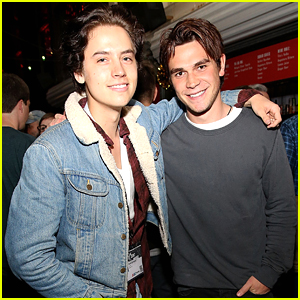 Cole Sprouse & KJ Apa Kept Putting Stickers On Everyone During a SXSW ...