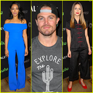 The Flash's Candice Patton Blows a Kiss at PaleyFest, Reveals Spoilers!