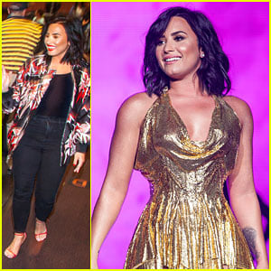 Demi Lovato Surprises Crowd at 'Smurfs' Screening in Hometown!