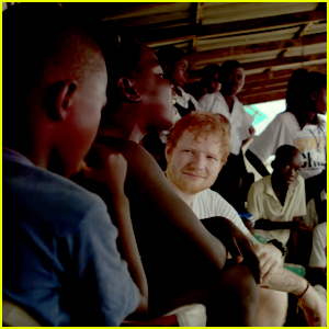 Watch Ed Sheeran Sing To Ebola Orphans in Liberia For Comic Relief (Video)