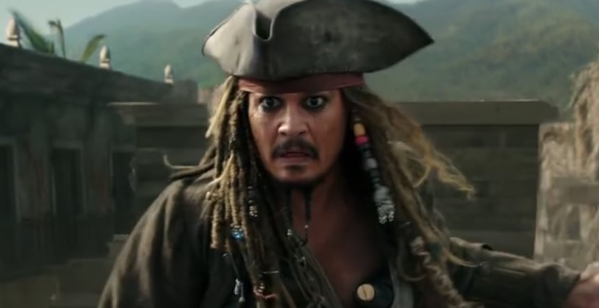 Johnny Depp Gets Chased by Ghosts in New ‘Pirates of the Caribbean 5 ...