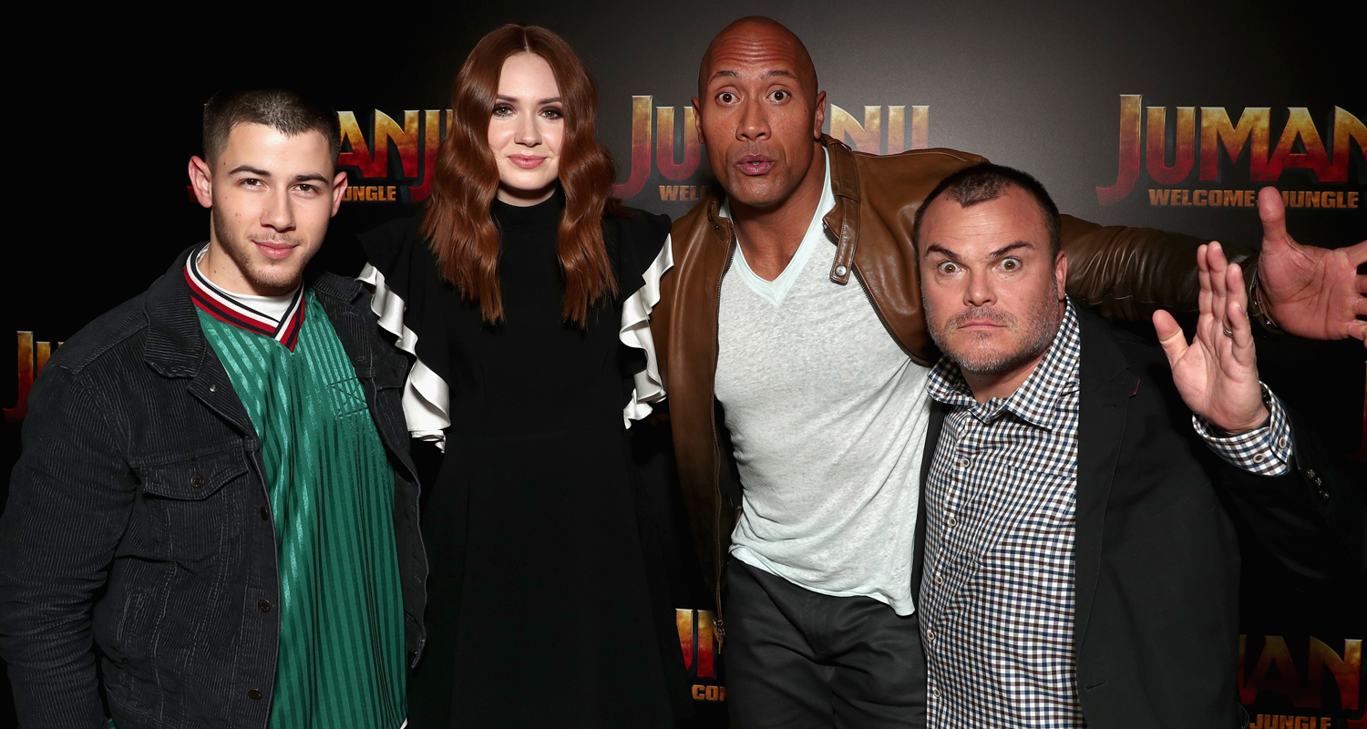 Nick Jonas & ‘Jumanji’ Cast Reveal New Details About the Film | Dwayne