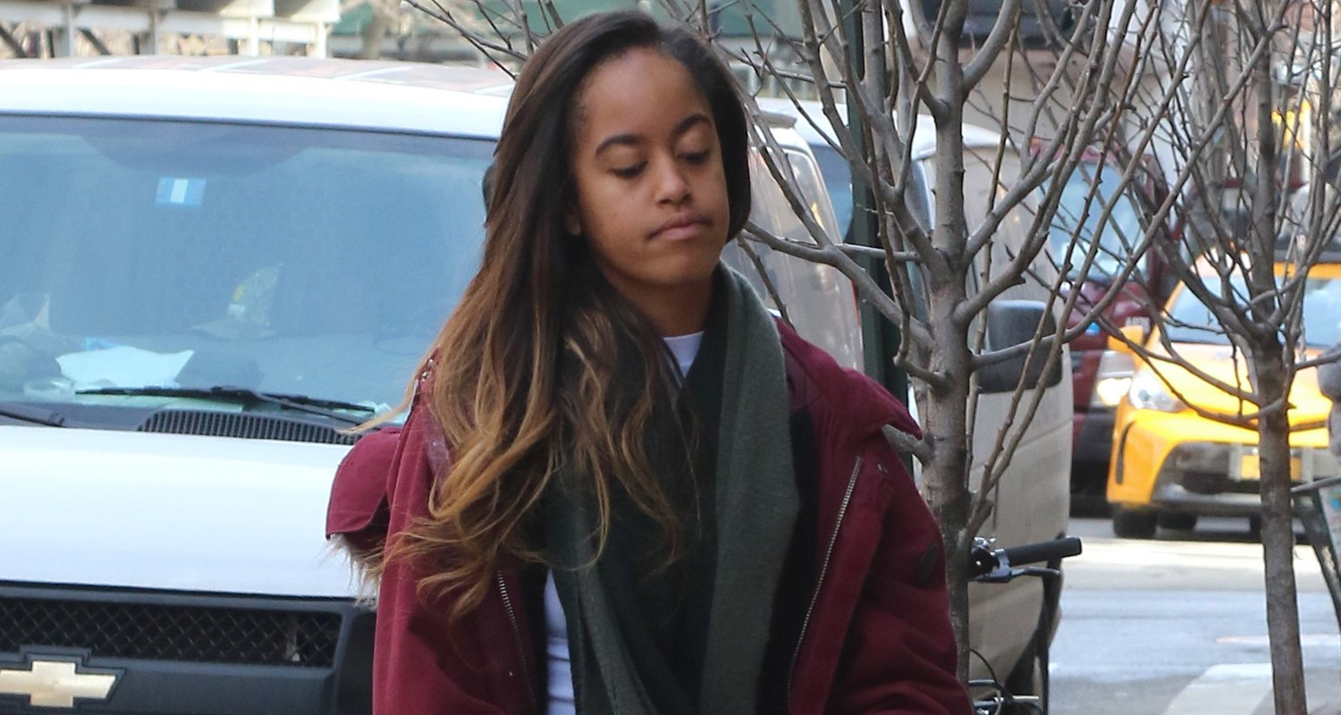 Malia Obama Is Ready For Another Day at Her Internship | Malia Obama ...