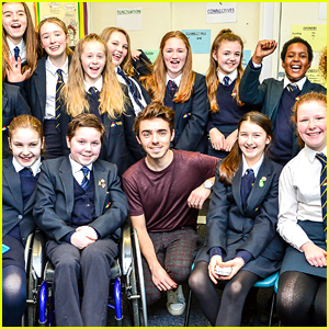 Nathan Sykes Spends Time With Young Cancer Survivor After Writing Inspiring Story For Cancer Research UK