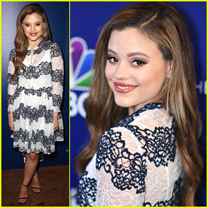 'Descendants' Star Sarah Jeffery Looked Way Too Cute at the 'Shades of Blue' Premiere