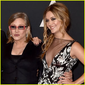 Billie Lourd Pays Tribute To Her Mom at 'Star Wars' Event in Florida