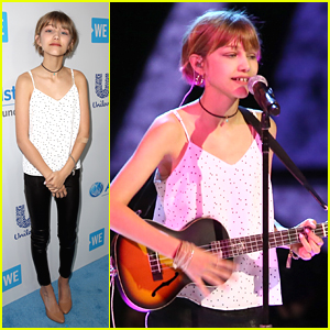 EXCLUSIVE: Grace VanderWaal Shares Advice To Feel Empowered at We Day California