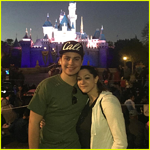 Jake T. Austin Treats Girlfriend Danielle Ceaser To A Disneyland Date! 