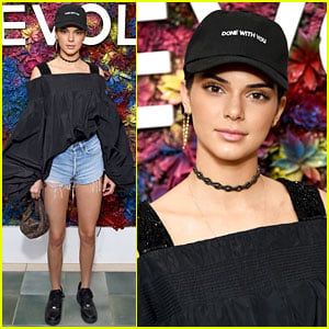 Kendall Jenner Relaxes with Revolve to Close Out Coachella Weekend One!