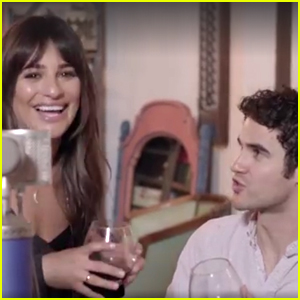 Lea Michele Darren Criss Throw It Back to Glee With Don t You