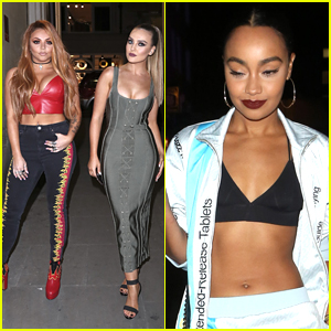 Little Mix's Perrie, Jesy & Leigh-Anne Have a Girl's Night Out in London