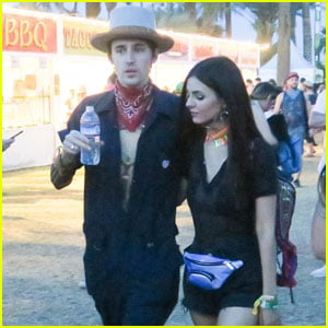 Victoria Justice & Boyfriend Reeve Carney Couple Up at Coachella