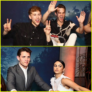 '13 Reasons Why' & 'Riverdale' Stars Have Photo Booth Fun at EW & People Party!