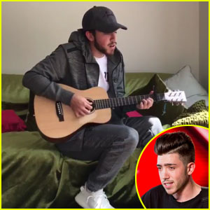 The X Factor's Christian Burrows Covers Ed Sheeran's 'Supermarket Flowers' - Watch Now!