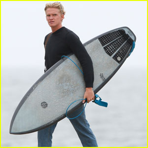 Cody Simpson Films Music Video on Malibu Beach