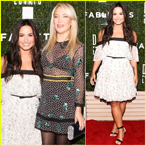 Demi Lovato Celebrates The Launch of Her Fabletics Collection!