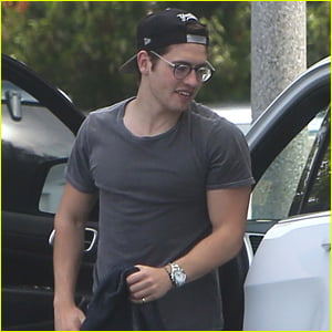 Gregg Sulkin Goes Shopping After Celebrating His Birthday with Ex Bella Thorne