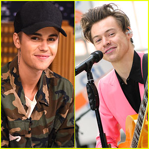 Justin Bieber Congratulates Harry Styles on His New Album & Fans Demand a Collab