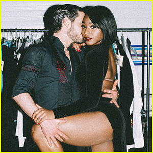 Normani Kordei & Val Chmerkovskiy Get Steamy With New BTS Pics From DWTS