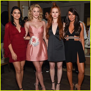 Madelaine Petsch Parties With 'Riverdale' Co-Stars at CW Upfronts Party