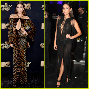 Shay Mitchell Had Two Outfit Changes at MTV Movie & TV Awards & They Both Were Fire!