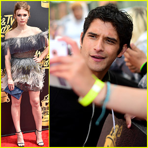Tyler Posey & Holland Roden Bring 'Teen Wolf' to MTV Movie & TV Awards 2017