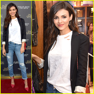 Victoria Justice Steps Out For 'Pirates of the Caribbean' Fashion Event