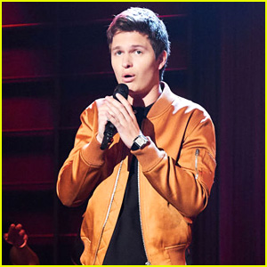 Ansel Elgort Sings 'Easy' & 'Ain't No Mountain High Enough' During Corden's Riff-Off!