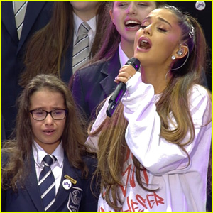 Ariana Grande Joins a Children's Choir for Emotional One Love Manchester Performance (Video)