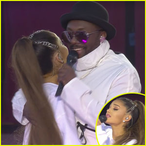 Ariana Grande Belts Out 'Where is the Love?' With Black-Eyed Peas at 'One Love Manchester' (Video)