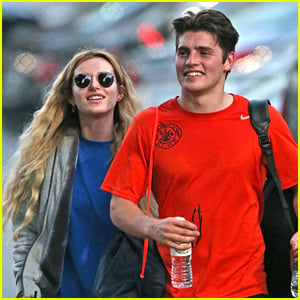 Bella Thorne & Gregg Sulkin Look So Happy Together at His Soccer Match!
