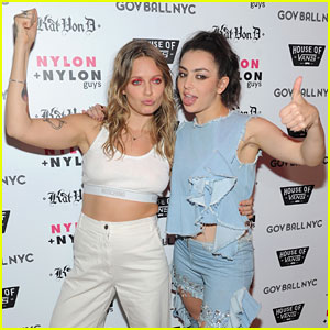 Charli XCX & Tove Lo Make Their Best Funny Faces During Governors Ball Weekend!