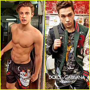 Cameron Dallas Goes Shirtless for D&G Campaign with Austin Mahone & More!