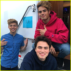 Forever in Your Mind Supports Emery Kelly at First Taping For New Netflix Show