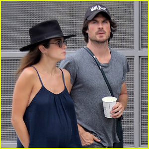 Ian Somerhalder Carries Wife Nikki Reed's Purse on Their Way to Lunch!