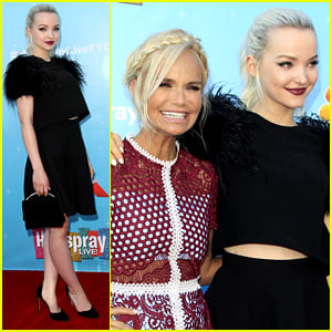 Dove Cameron Reunites with Movie Mom Kristin Chenoweth at 'Hairspray' Event!