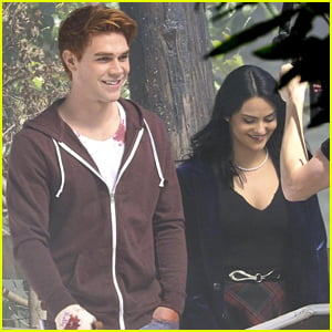 KJ Apa & Camila Mendes Film First Scenes for ‘Riverdale’ Season 2 ...