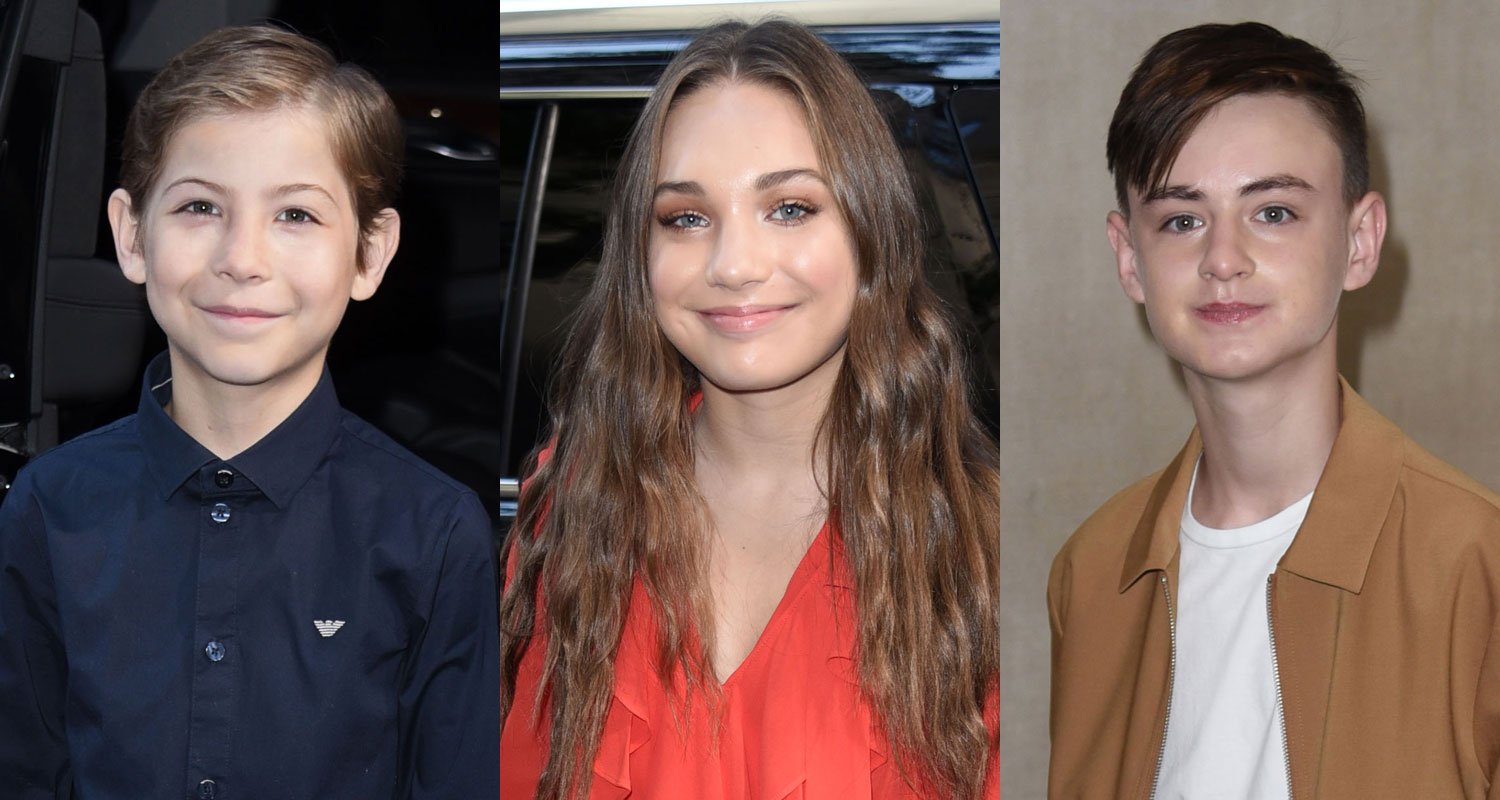 Maddie Ziegler, Jacob Tremblay, & Jaeden <b>Lieberher</b> Promote ‘book Of ima...