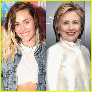 Miley Cyrus Was 'Inspired' by Hillary Clinton When Penning Her New Song