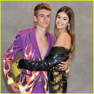 Kaia Gerber Supports Brother Presley at His Graduation & Moschino Show!