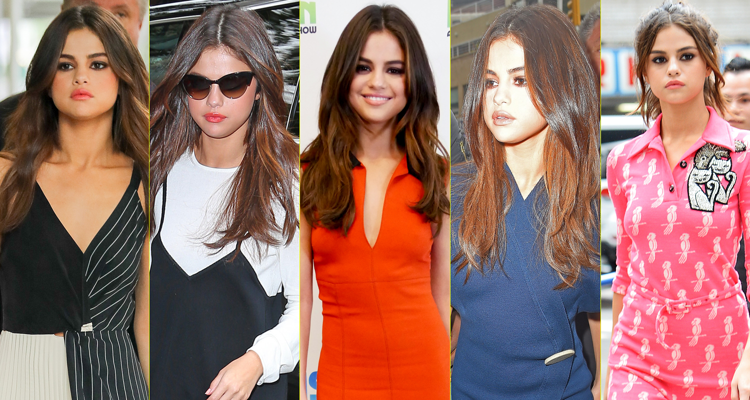 Selena Gomez Looked So Chic In Six Outfits Yesterday See Them All