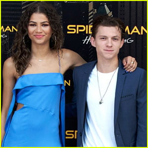 Tom Holland Borrowed Zendaya's Leather Jacket & Fans Have Lost All Chill