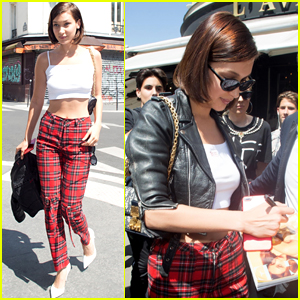 Bella Hadid Grabs Lunch with Friends in Paris | Bella Hadid | Just ...