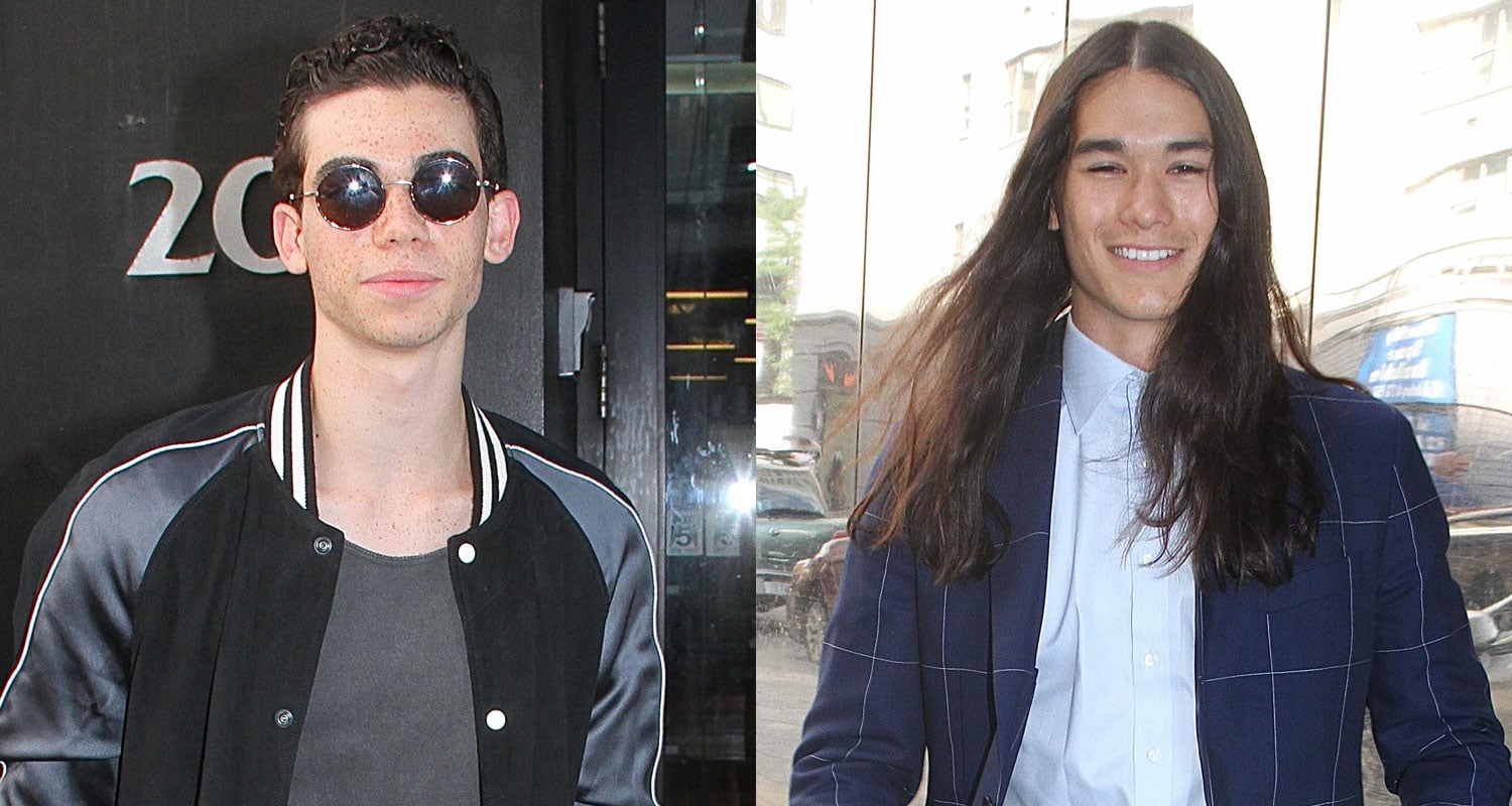 Cameron Boyce Booboo Stewart Take Nyc By Storm For Descendants 2