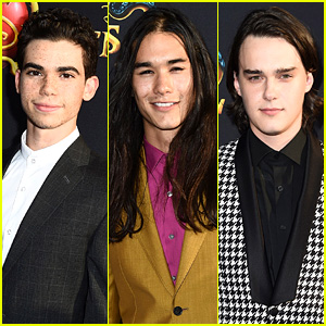 Cameron Boyce, Booboo Stewart, & Mitchell Hope Suit Up for 'D2' Premiere!
