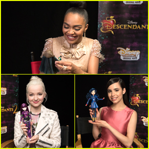 China Anne McClain Unboxes Her First 'Descendants 2′ Uma Doll & It's The  Cutest Thing Ever!, China McClain, Dove Cameron, Sofia Carson