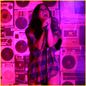 Demi Lovato Slays with 'Sorry Not Sorry' Performance at Single Release Party! (Video)